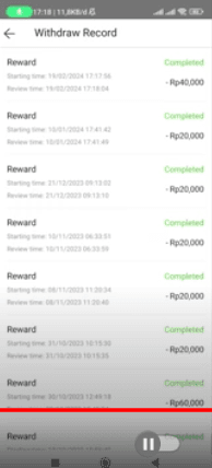 Bukti Bayar Go Go Cash