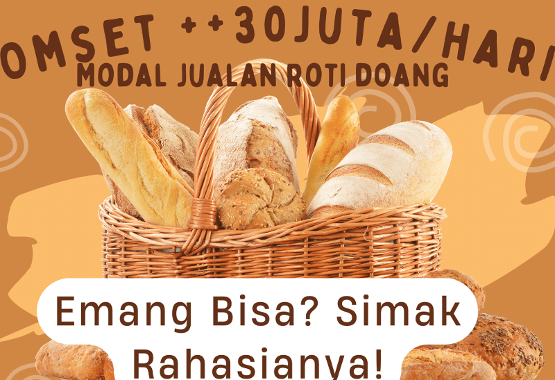 Ilustrasi Ide Usaha dengan Bisnis Jualan Roti