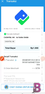 Bukti Pembayaran Garden Badges