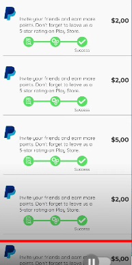 Riwayat Penarikan Saldo Paypal CoinPlix (foto: Youtuber Naufal354)